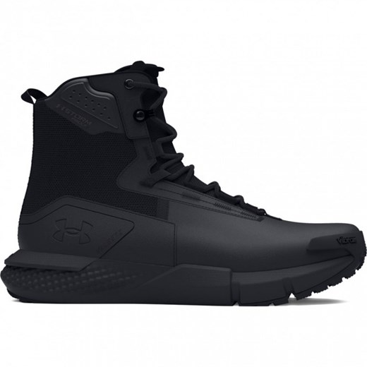 Męskie buty taktyczne Under Armour UA Charged Valsetz Wp Zip - czarne ze sklepu Sportstylestory.com w kategorii Buty zimowe męskie - zdjęcie 174849103