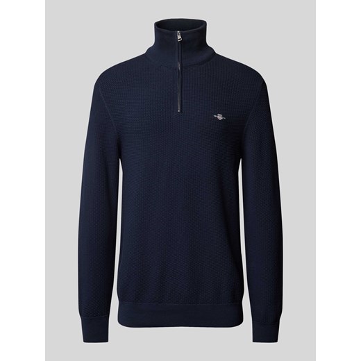 Sweter z wyhaftowanym logo ze sklepu Peek&Cloppenburg  w kategorii Swetry męskie - zdjęcie 174852262