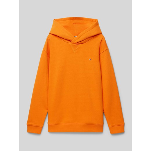 Bluza z kapturem i wyhaftowanym logo model ‘TIMELESS’ ze sklepu Peek&Cloppenburg  w kategorii Bluzy chłopięce - zdjęcie 174852640