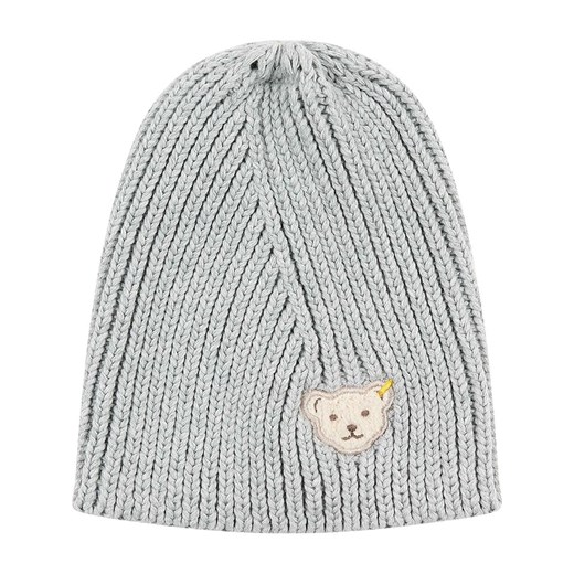 Steiff Czapka beanie w kolorze szarym ze sklepu Limango Polska w kategorii Czapki dziecięce - zdjęcie 174853270