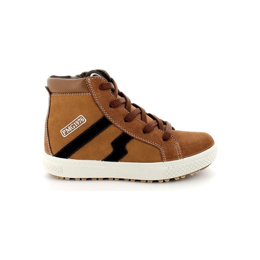 Primigi Skórzane sneakersy w kolorze jasnobrązowym Primigi 30 okazyjna cena Limango Polska