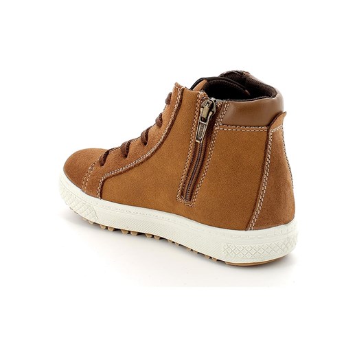 Primigi Skórzane sneakersy w kolorze jasnobrązowym Primigi 32 okazja Limango Polska