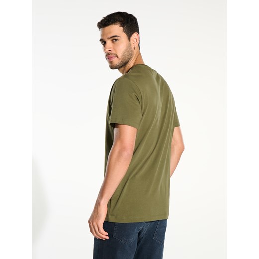 Sinsay - Koszulka - khaki Sinsay S Sinsay