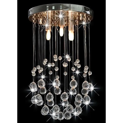 Kryształowa lampa sufitowa w stylu glamour - EX94-Selex Lumes One Size wyprzedaż Edinos.pl