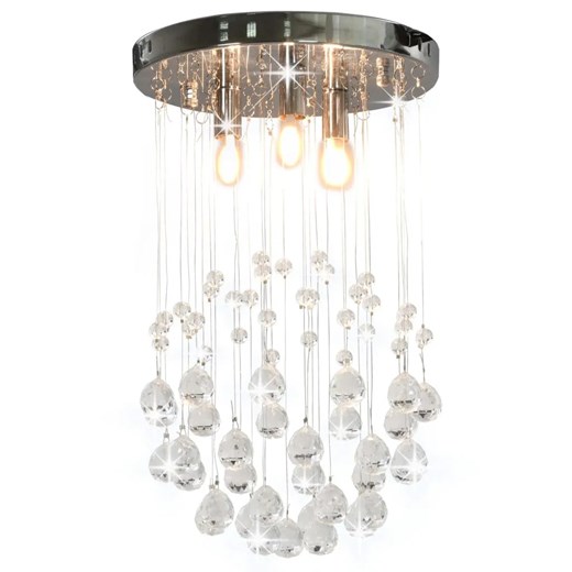 Kryształowa lampa sufitowa w stylu glamour - EX94-Selex Lumes One Size promocja Edinos.pl