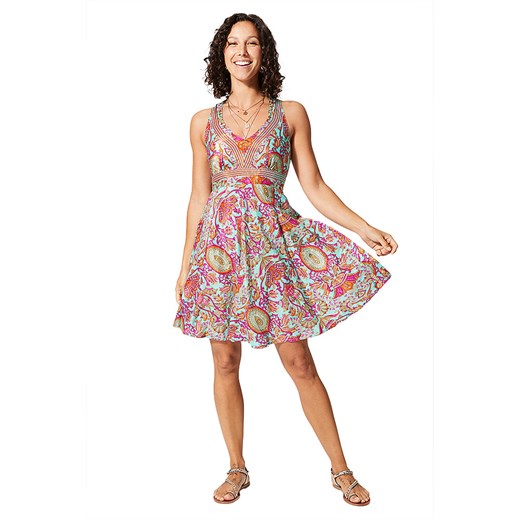 Ipanima Sukienka w kolorze błękitno-różowym ze wzorem ze sklepu Limango Polska w kategorii Sukienki - zdjęcie 174861541