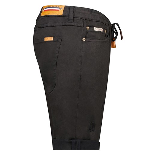 Geographical Norway Bermudy "Pistol" w kolorze czarnym Geographical Norway L okazja Limango Polska