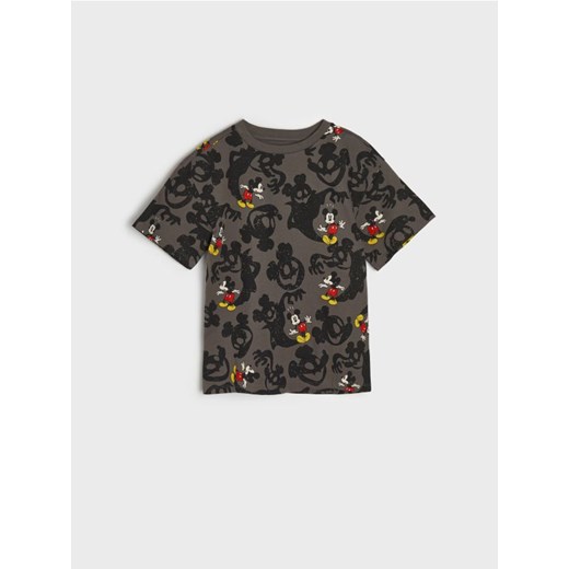 Sinsay - Koszulka Myszka Miki - szary Sinsay 104 Sinsay