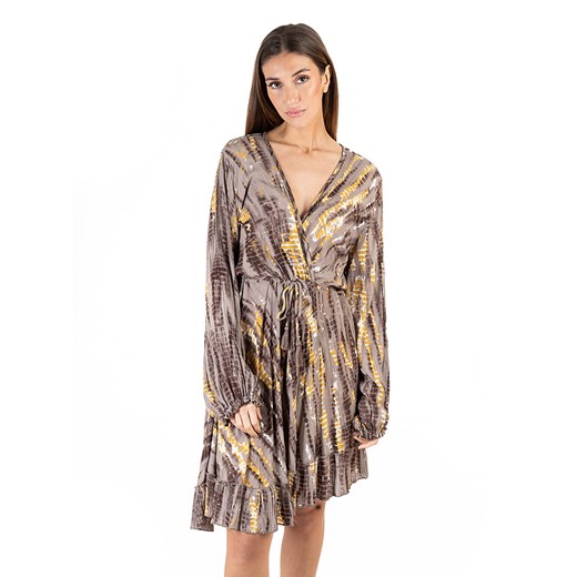 Isla Bonita by SIGRIS Sukienka w kolorze szarobrązowym ze sklepu Limango Polska w kategorii Sukienki - zdjęcie 174866902
