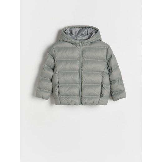 Reserved - Kurtka z kapturem - jasnoszary Reserved 5-2 lata) Reserved