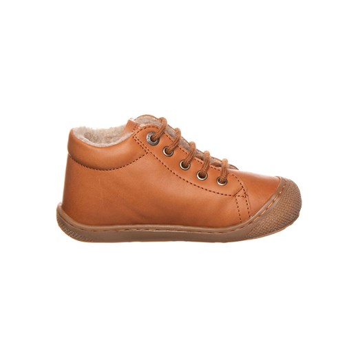 Naturino Skórzane buty &quot;Coco&quot; w kolorze jasnobrązowym do nauki Naturino 25 okazja Limango Polska