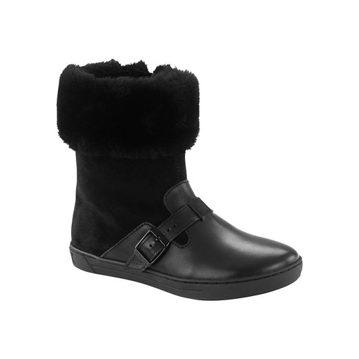 Birkenstock Skórzane botki &quot;Stearling&quot; w kolorze czarnym ze sklepu Limango Polska w kategorii Buty zimowe dziecięce - zdjęcie 174871070