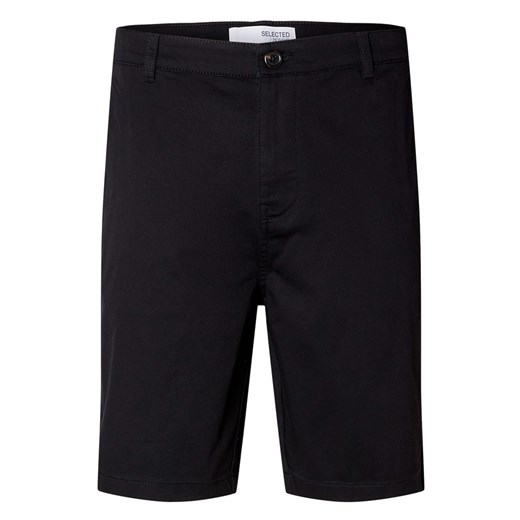 SELECTED HOMME Szorty chino w kolorze czarnym Selected Homme XL okazja Limango Polska