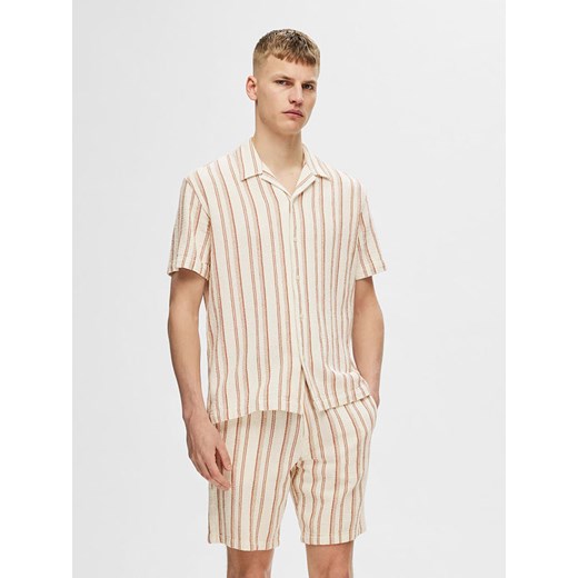 SELECTED HOMME Koszula w kolorze kremowo-beżowym Selected Homme XXL wyprzedaż Limango Polska