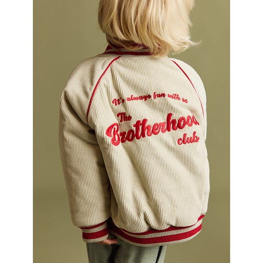 Reserved - Kurtka z ociepleniem - beżowy Reserved 86 (12-18 m.) Reserved