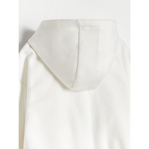 Reserved - Bluza z kapturem Koci Domek Gabi - złamana biel Reserved 86 (12-18 m.) Reserved