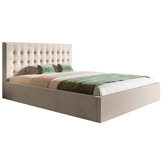 Pojedyncze łóżko ze stelażem 120x200 Pikaro 2X - 36 kolorów Elior One Size Edinos.pl