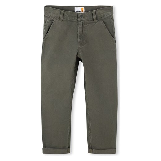 Timberland Spodnie chino w kolorze oliwkowym ze sklepu Limango Polska w kategorii Spodnie chłopięce - zdjęcie 174881651