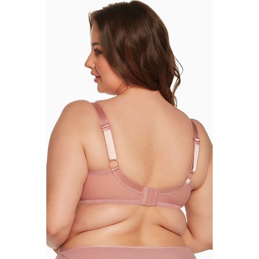 Gaia biustonosz półusztywniany semi-soft Clea Maxi 1235, Kolor różowy, Rozmiar 70L, Gaia ze sklepu Primodo w kategorii Biustonosze - zdjęcie 174892290