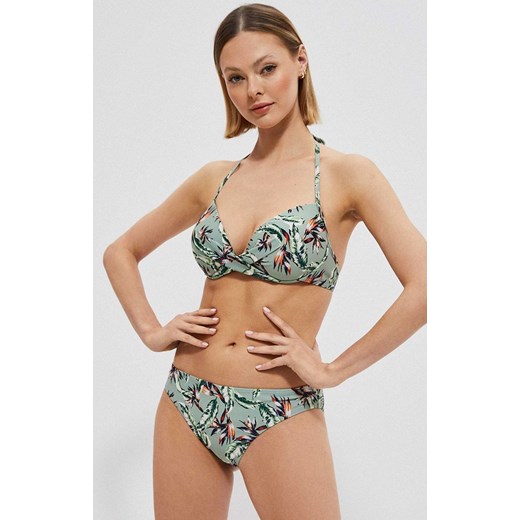 3706 Dół od bikini, Kolor zielony-wzór, Rozmiar S, Moodo ze sklepu Primodo w kategorii Stroje kąpielowe - zdjęcie 174905013