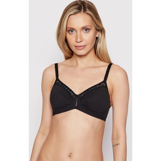 Triumph biustonosz miękki soft Cotton Beauty 10094814-0004, Kolor czarny, Rozmiar 75B, Triumph ze sklepu Primodo w kategorii Biustonosze - zdjęcie 174911924