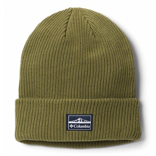 Czapka zimowa uniseks Columbia Lost Lager II Beanie - zielona ze sklepu Sportstylestory.com w kategorii Czapki zimowe damskie - zdjęcie 174921951