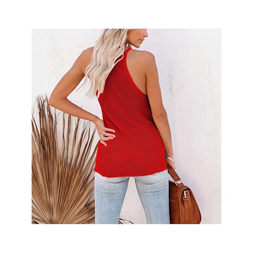 LA Angels Top w kolorze czerwonym La Angels M promocyjna cena Limango Polska