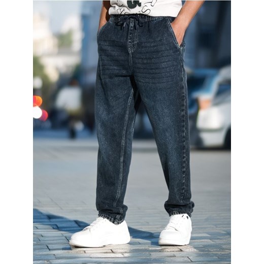 Sinsay - Jeansy LOOSE FIT - niebieski ze sklepu Sinsay w kategorii Jeansy męskie - zdjęcie 174925564