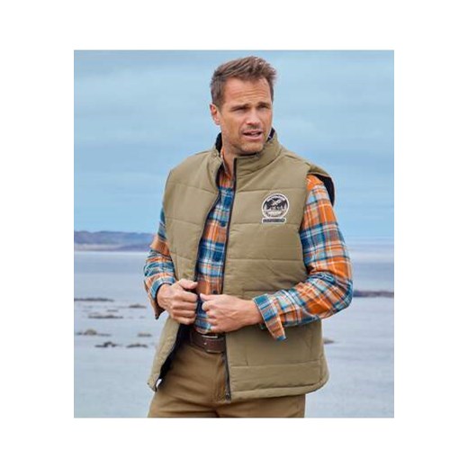 Pikowany bezrękawnik Outdoor ze sklepu Atlas For Men w kategorii Kamizelki męskie - zdjęcie 174927473