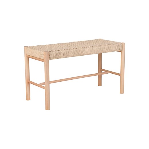 House Nordic Ławka &quot;Abano&quot; w kolorze beżowym - 80 x 45 x 35 cm ze sklepu Limango Polska w kategorii Ławki ogrodowe - zdjęcie 174930451