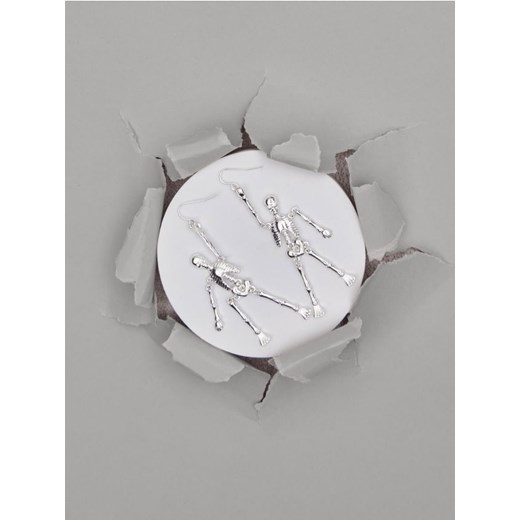 Sinsay - Kolczyki - srebrny ze sklepu Sinsay w kategorii Kolczyki - zdjęcie 174939810