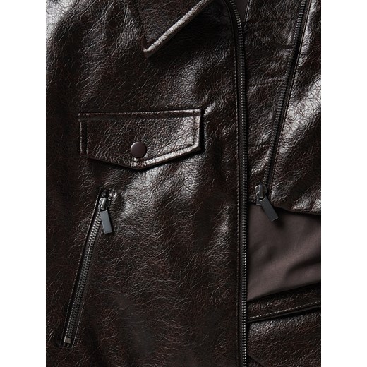 Kurtka damska Reserved w rockowym stylu krótka 