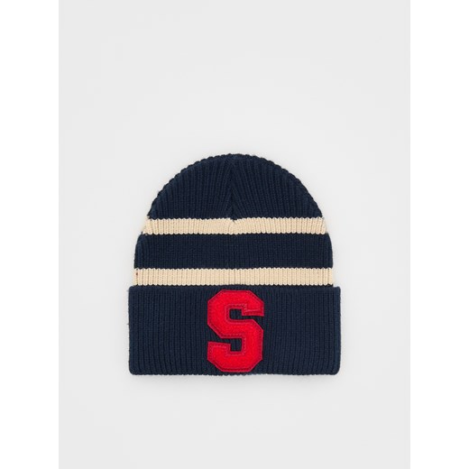 Reserved - Czapka z naszywką - granatowy ze sklepu Reserved w kategorii Czapki dziecięce - zdjęcie 174941043