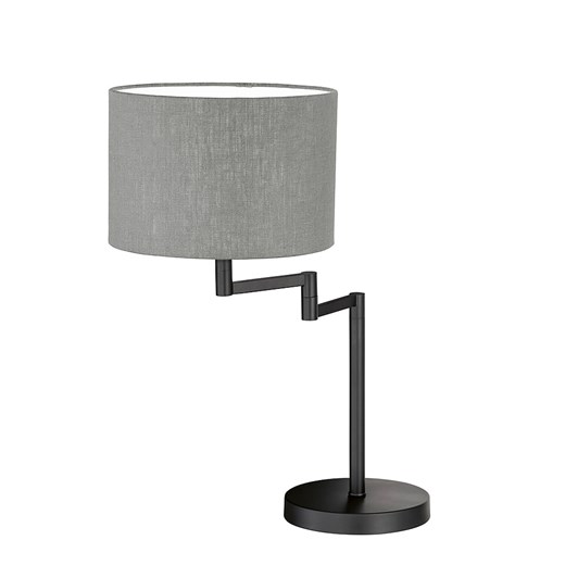 FISCHER &amp; HONSEL Lampa stołowa w kolorze szarym - 30 x 55 cm ze sklepu Limango Polska w kategorii Oświetlenie - zdjęcie 174945624