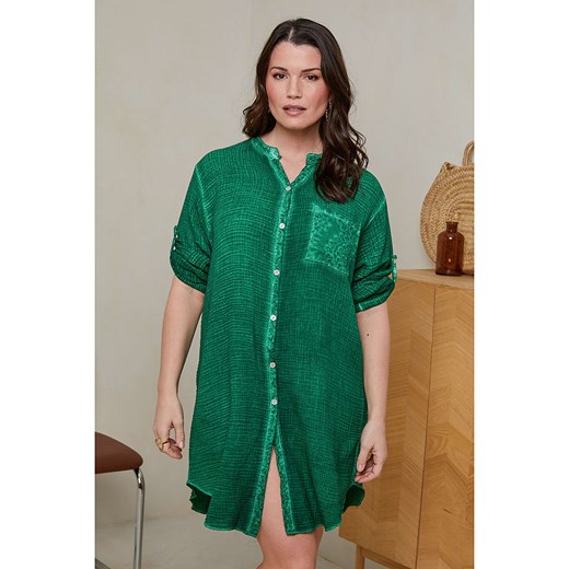 Curvy Lady Sukienka w kolorze zielonym ze sklepu Limango Polska w kategorii Sukienki - zdjęcie 174945820