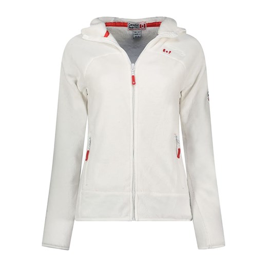 Canadian Peak Kurtka polarowa "Upaloodeak" w kolorze białym - id: 15979119 - marki Canadian Peak - 174946164 Canadian Peak Kurtka polarowa "Upaloodeak" w kolorze białym ze sklepu Limango Polska w kategorii Bluzy damskie - zdjęcie 174946164