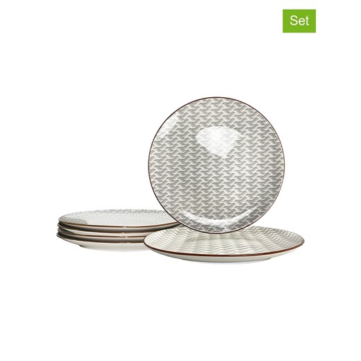 Ard&apos;time Talerzyki deserowe (6 szt.) &quot;Slow&quot; w kolorze Ard'time onesize okazyjna cena Limango Polska