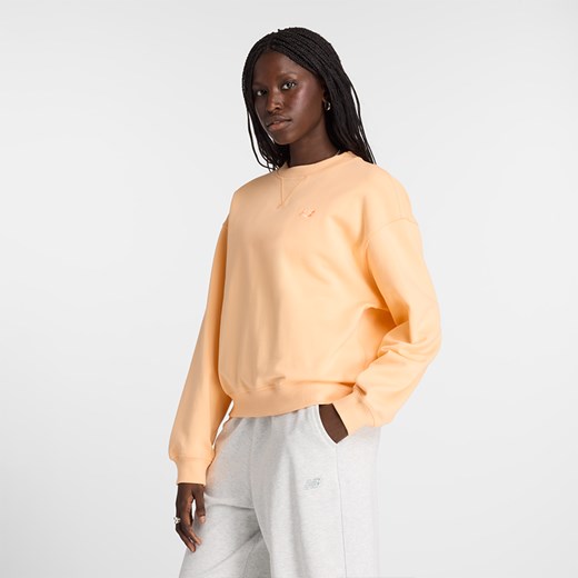 Bluza damska New Balance WT41500PAE – pomarańczowa ze sklepu New Balance Poland w kategorii Bluzy damskie - zdjęcie 174953880