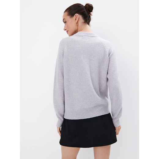 Sweter damski Mohito z okrągłym dekoltem 