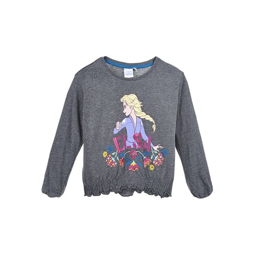 Disney Frozen Koszulka &quot;Kraina Lodu&quot; w kolorze antracytowym ze wzorem ze sklepu Limango Polska w kategorii Bluzki dziewczęce - zdjęcie 174959254