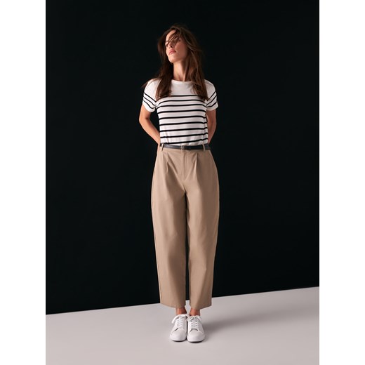 Mohito - Spodnie chino slim - beżowy Mohito 36 Mohito