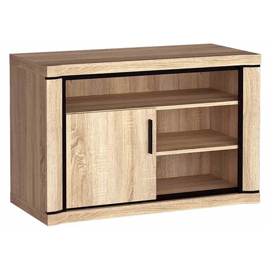 Szafka RTV stojąca dąb sonoma - Rectano 13X ze sklepu Edinos.pl w kategorii Szafki RTV - zdjęcie 174961103