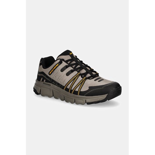 Skechers buty Summits AT Twin Bridges męskie kolor szary 237623 ze sklepu ANSWEAR.com w kategorii Buty trekkingowe męskie - zdjęcie 174964360