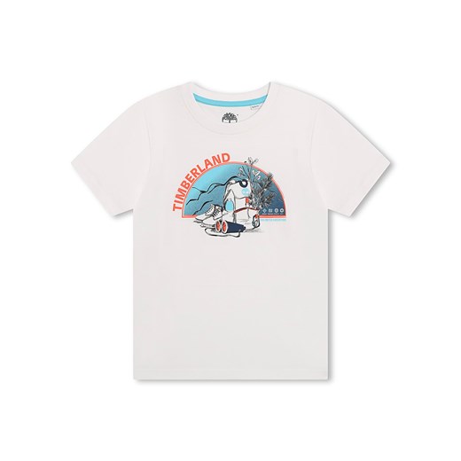 Timberland Koszulka w kolorze kremowym ze sklepu Limango Polska w kategorii T-shirty chłopięce - zdjęcie 174965610
