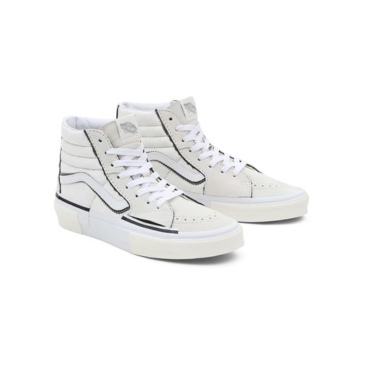 Vans Sneakersy &quot;SK8-Hi Reconstruct&quot; w kolorze biało-czarno-kremowym ze sklepu Limango Polska w kategorii Trampki damskie - zdjęcie 174966263
