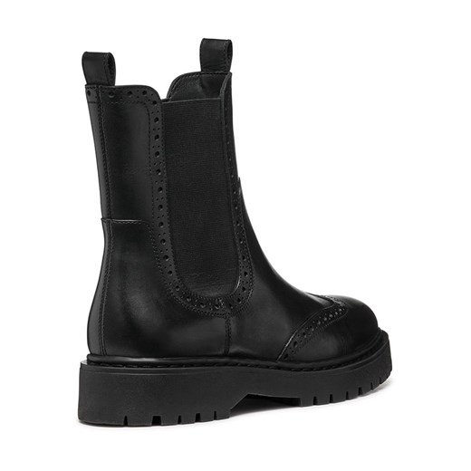 Botki Geox bez zapięcia casual z tkaniny