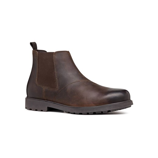 Buty zimowe męskie Geox z tkaniny