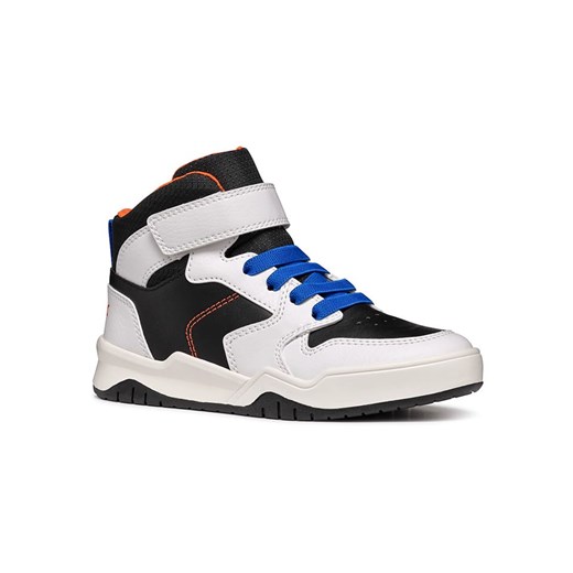 Geox Sneakersy &quot;Perth&quot; w kolorze biało-czarnym Geox 37 okazyjna cena Limango Polska