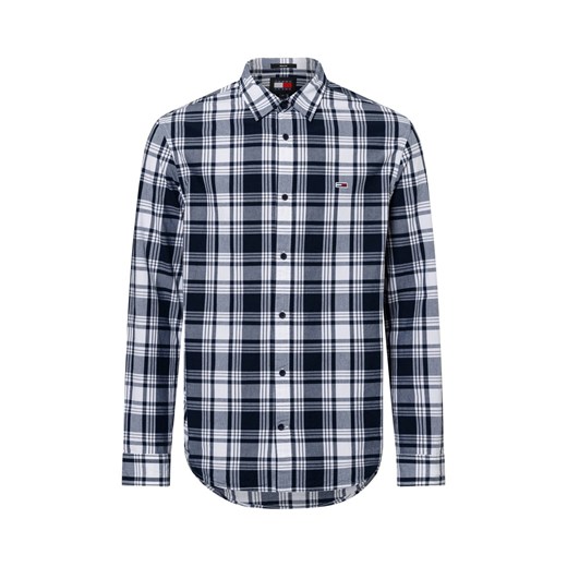 Koszula męska Tommy Jeans z klasycznym kołnierzykiem w kratkę 