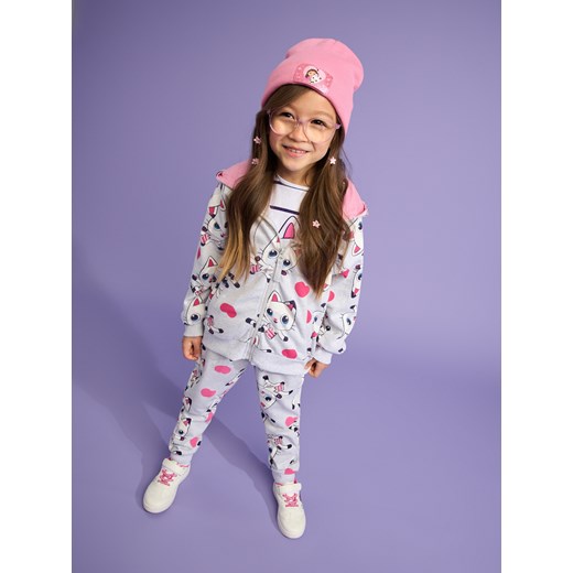 Sinsay - Czapka Koci Domek Gabi - różowy Sinsay L Sinsay